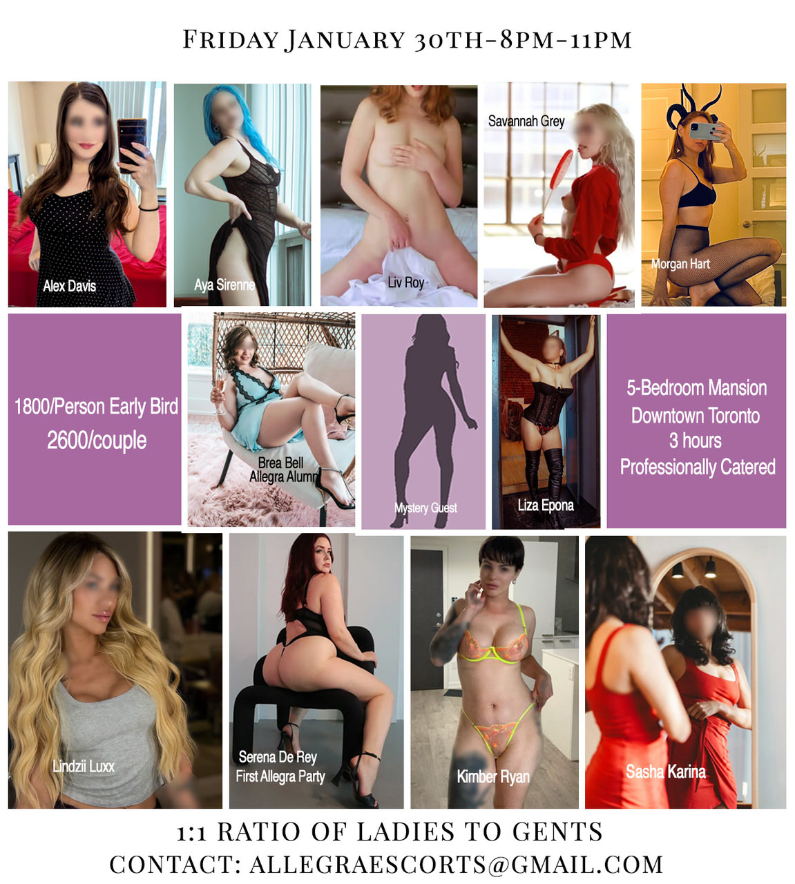 Allegra Toronto Play Party January 2026